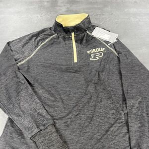 Purdue Boilermakers Jacket Women‎ Medium Gray Running Golf Lightweight Gym Yoga